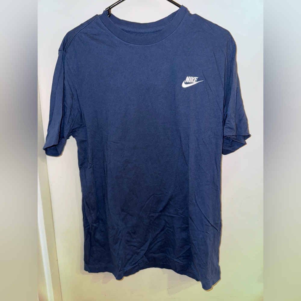 Nike Blue Short Sleeve Tee Classic Design
